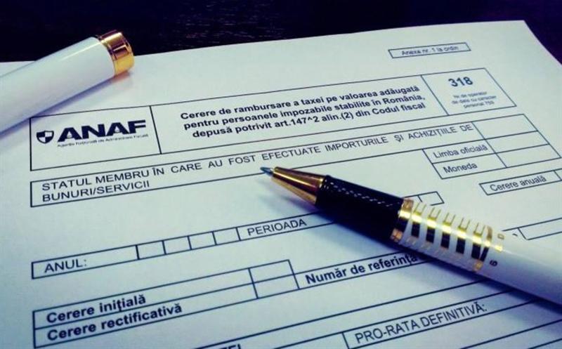 Vineri este ultima zi pentru solicitarea rambursării de TVA, aferente anului 2015