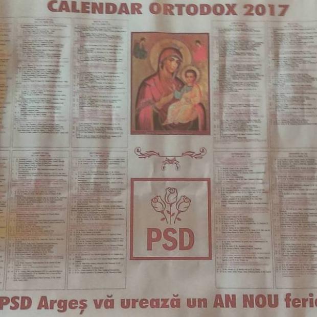 PSD, alături de sfinţi pe Calendarul Ortodox. Vezi reacţia Bisericii Ortodoxe