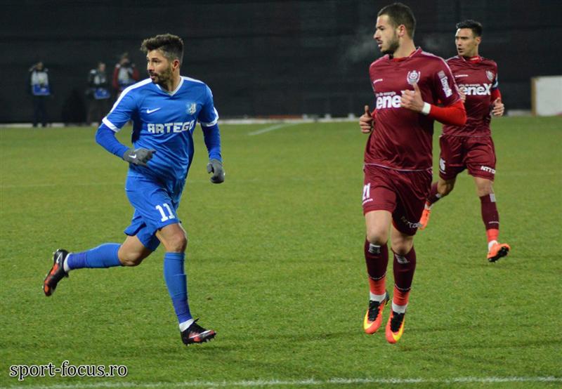 Sergiu Negruț, debut cu gol la noua echipă. Ce le-a transmis foștilor colegi de la CFR