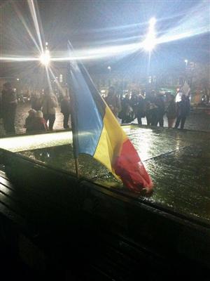 A zecea zi de proteste la Cluj. ”Cu ochii pe voi!” FOTO/VIDEO