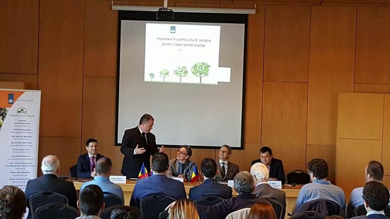 Know-how olandez pentru pomicultorii clujeni