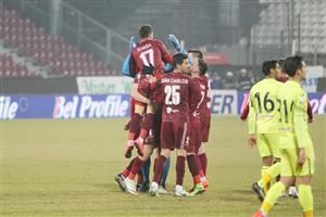 CFR Cluj, pe locul 2 la numărul de marcatori