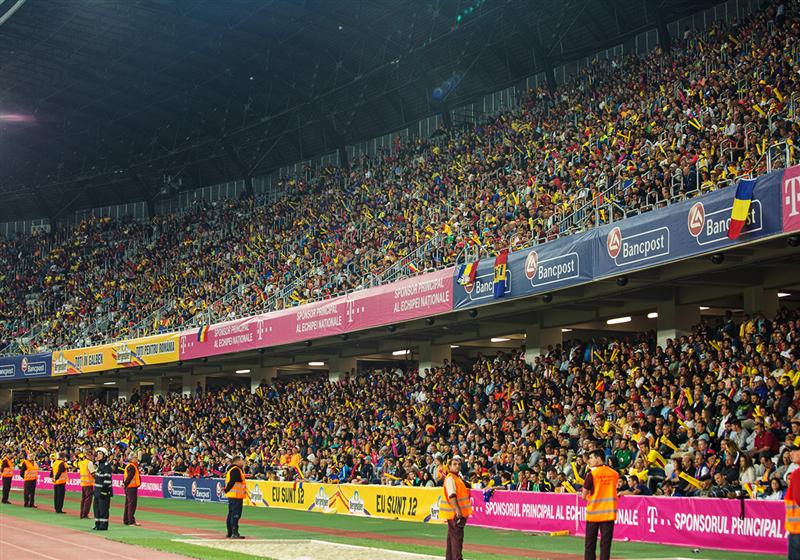 ROMÂNIA - DANEMARCA LA CLUJ. 
