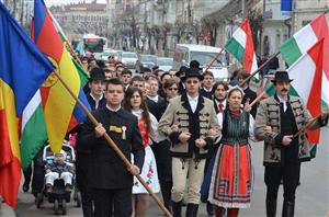 Restricţii de circulaţie în centrul Clujului, pentru Ziua Maghiarilor de Pretutindeni
