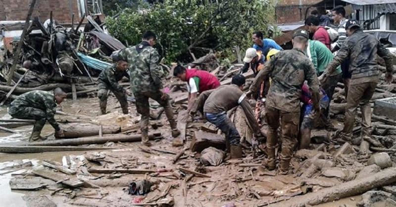 Tragedie în Columbia. Peste 200 oameni și-au pierdut viața în urma unei alunecări de teren