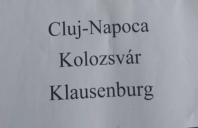 Boc, învins. Primarul Clujului a acceptat să scrie Kolozsvar la intrările din oraş, dar adaugă ceva FOTO/VIDEO + SONDAJ