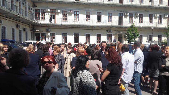 Fiscul clujean, din nou „în stradă”