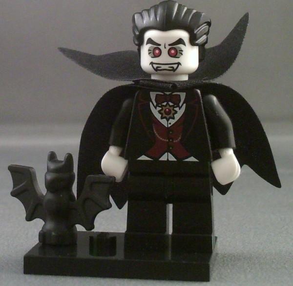 Reşedinţa secretă de vacanţă a Contelui Dracula. Din Lego
