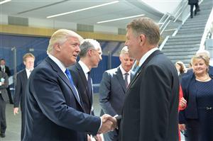 Iohannis se va întâlni cu Trump, în SUA