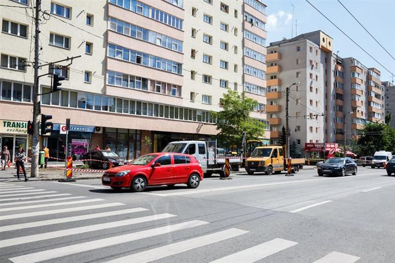 A început şantierul pe strada Izlazului FOTO