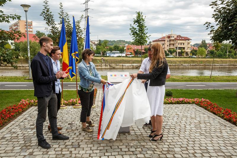 Dijon s-a alăturat Aleii Orașelor înfrățite din Cluj FOTO