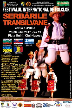 Festival de folclor, în weekend, în centrul Clujului. VEZI lista invitaţilor 