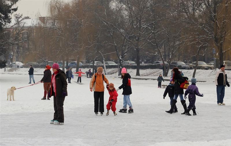 Proiectul patinoarului artificial din Parcul Central se mută. Şi se amână