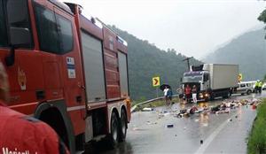 ACCIDENT cu trei morţi pe Valea Oltului. Şoferul vinovat era din Cluj - FOTO