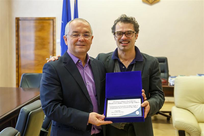 Benoît Bavouset şi-a încheiat mandatul la conducerea Institutului Francez din Cluj