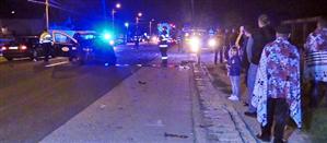 FOTO/VIDEO: Accident în apropiere de Cluj. Un autocar s-a izbit de un taxi