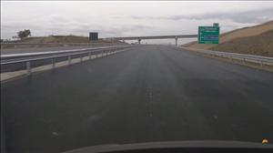Test drive pe două loturi ale Autostrăzii A10 Sebeș-Turda FOTO/VIDEO