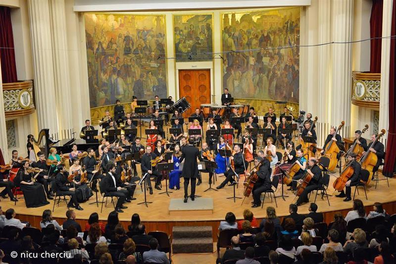 Concert aniversar Auditorium Maximum  cu Young Famous Orchestra, Vladimir Agachi și Sînziana Mircea 