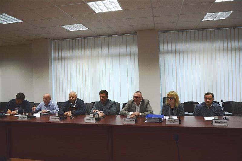 Comisia pentru mediu a Senatului României a poposit şi la Consiliul Județean Cluj