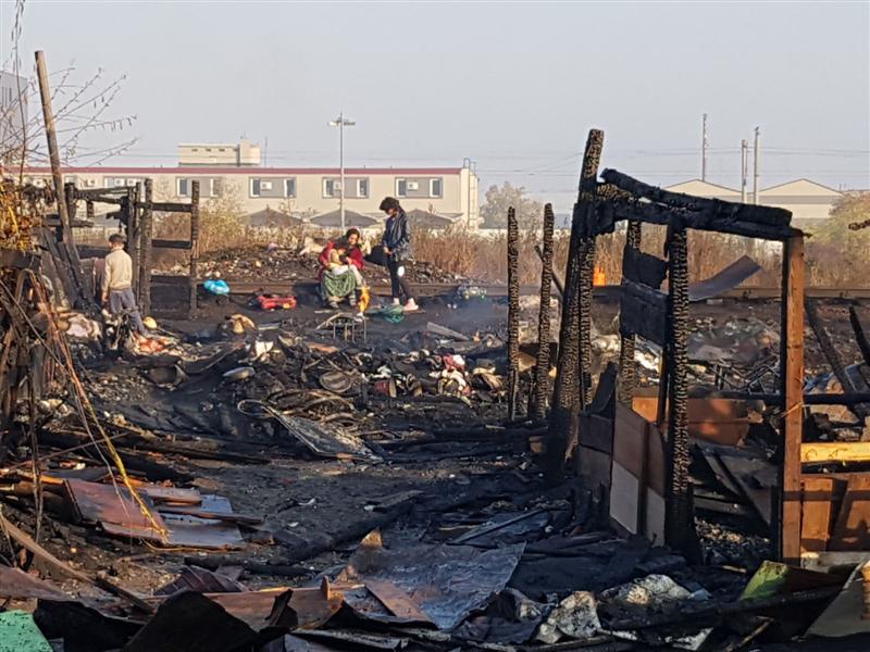 Urmările incendiului de azi noapte de pe strada Cantonului: 34 de persoane au rămas fără case