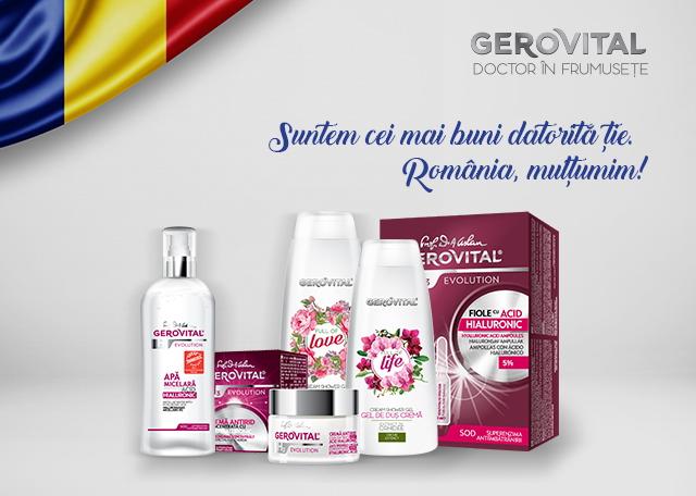 Gerovital, o poveste de succes, 100% românească