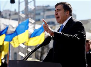 VIDEO | Arestat de autorităţi, Mihail Saakaşvili a evadat şi îndeamnă la demiterea preşedintelui Poroşenko