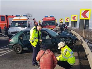 Accident pe Feleacu, în 