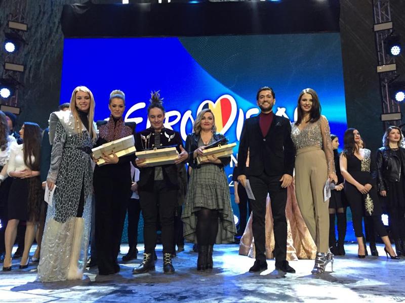 Claudia Andas, TIRI şi Feli au câştigat semifinala Eurovision din Salina Turda FOTO/VIDEO