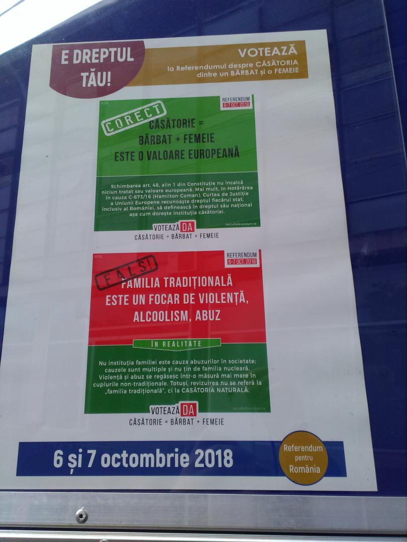 Campanie pentru referendum pe străzile Clujului. Cine este în spatele iniţiativei
