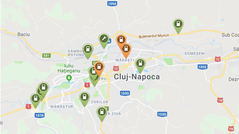Industria auto trece la motorul electric. Câte staţii de încărcare sunt la Cluj
