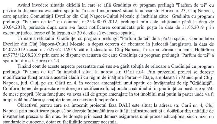 Unde se mută grădinița „Parfum de Tei”, după retrocedarea clădirii de pe Horea. Primăria anunţă investiţii de peste 5 mil. euro