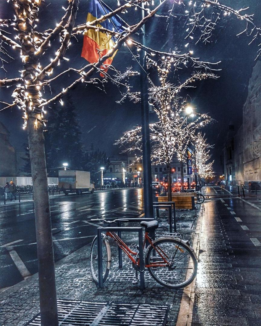 Peisaje de poveste la Cluj, după prima ninsoare. Top 10 fotografii din oraş