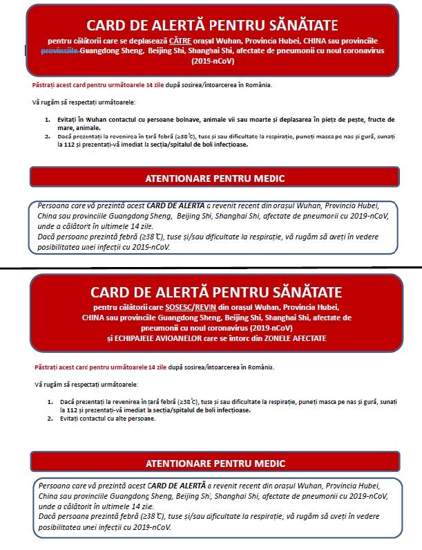 Primele măsuri în ceea ce privește noul tip de coronavirus pe aeroportul Cluj