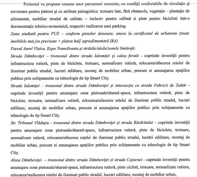 După Piaţa Mărăşti urmează zona Expo Transilvania: parc mai mare, străzi modernizate şi parking