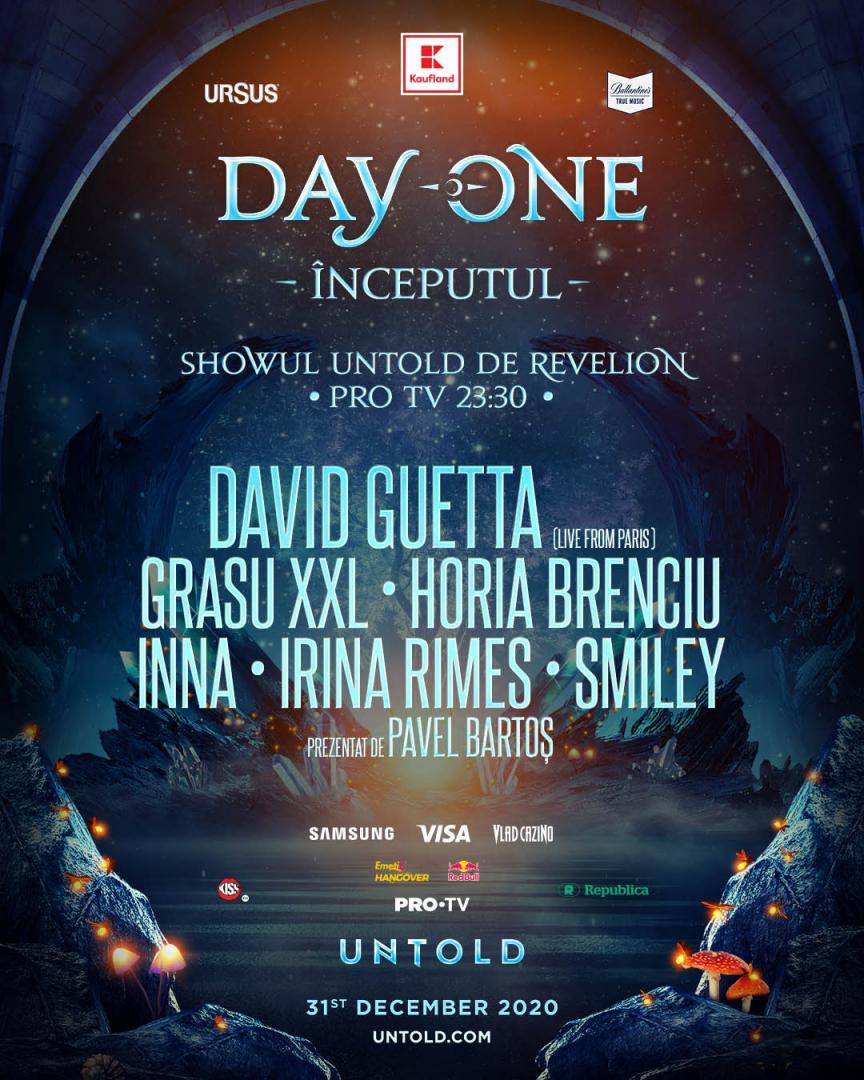 DAY ONE: Cel mai așteptat show de revelion, oferit de UNTOLD, la PRO TV