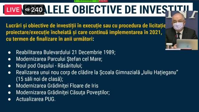 Buget mai mare în 2021 pentru Cluj-Napoca. VEZI ce investiţii se finalizează anul acesta