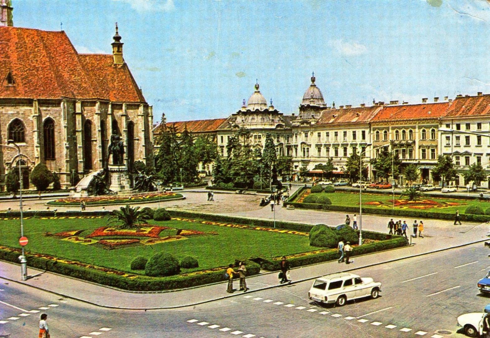 Alți ani, altă primăvară... Cum arăta centrul Clujului în anii '70