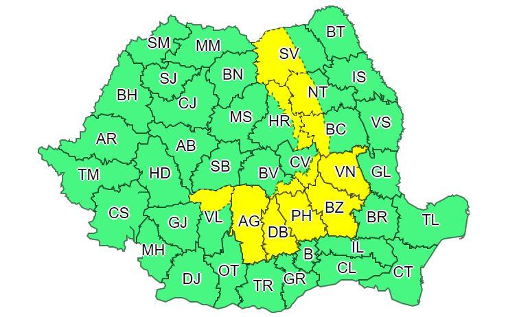 Nu scăpăm de vremea extremă! Caniculă și vijelii și săptămâna aceasta