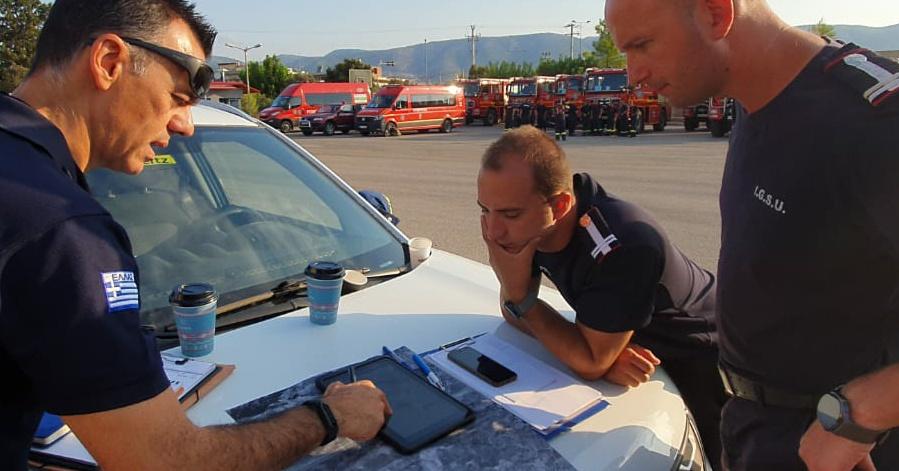 Pompierii români au ajuns în Grecia. Printre ei sunt și 15 clujeni
