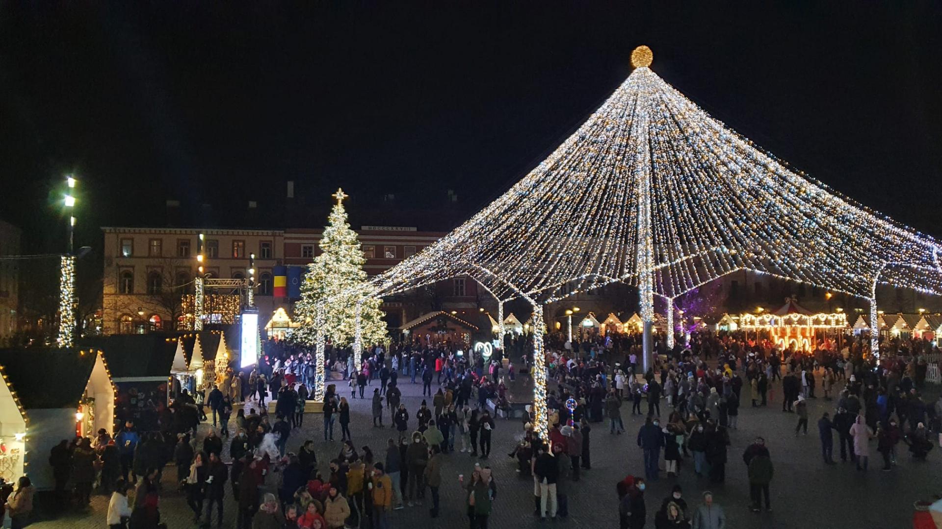 Care este cel mai frumos târg de Crăciun România. Competiție strânsă între Cluj, Sibiu și Brașov