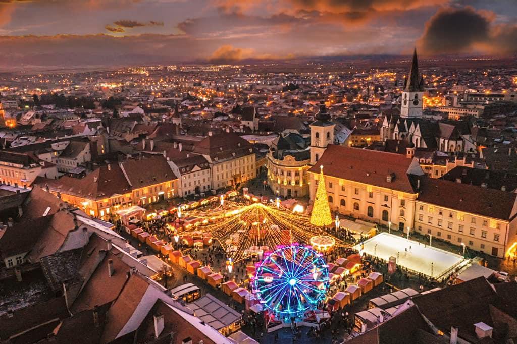 Care este cel mai frumos târg de Crăciun România. Competiție strânsă între Cluj, Sibiu și Brașov