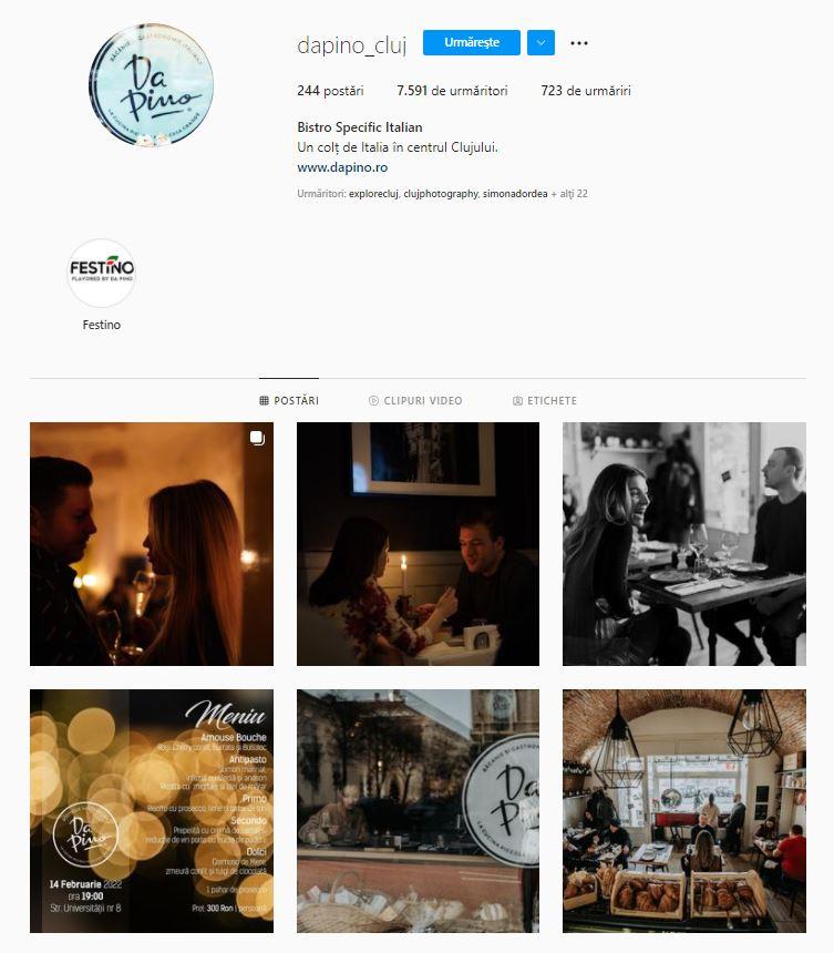 Schimbare de lider în topul celor mai urmărite restaurante din Cluj pe Instagram