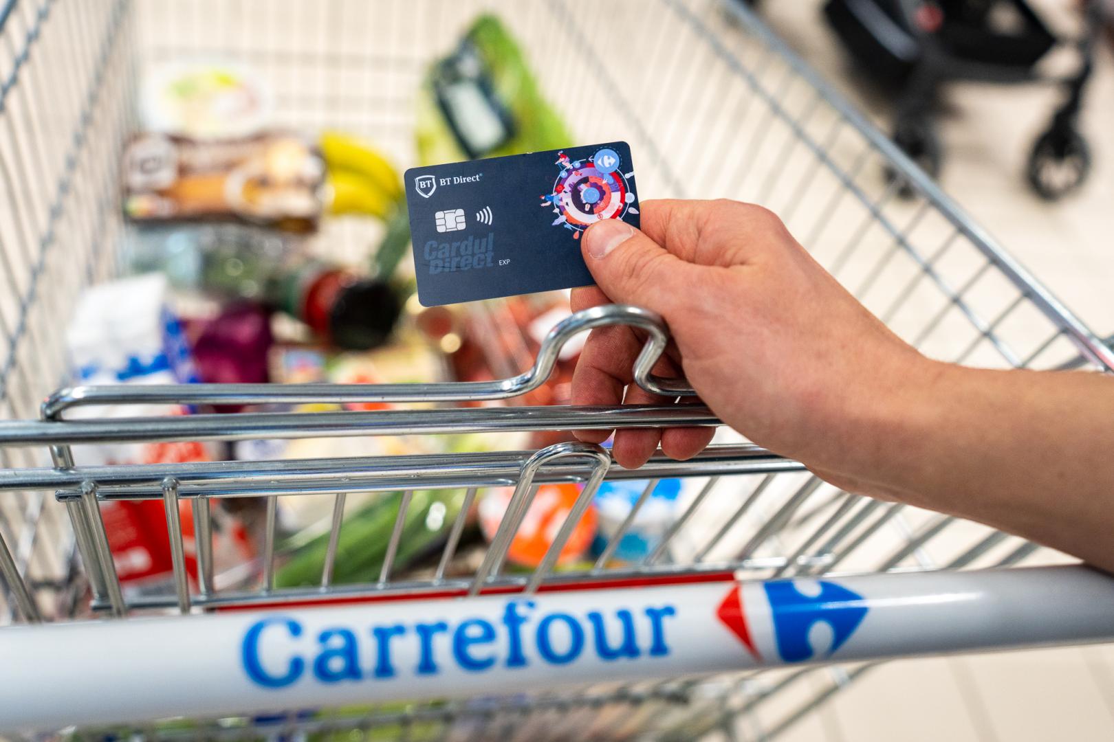 Carrefour România și BT Direct lansează Card Direct de la Carrefour,  cu finanțare pe loc și 5% bani înapoi pe card