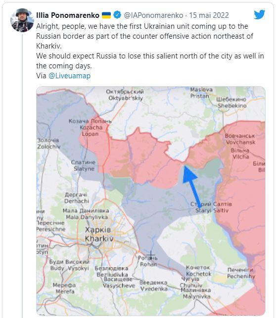 "Am reușit, domnule președinte!" Un batalion ucrainean îi transmite lui Zelenski că a ajuns la granița cu Rusia