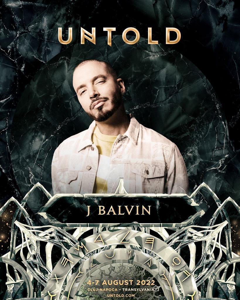 Regele reggaetonului, J Balvin, vine la UNTOLD!