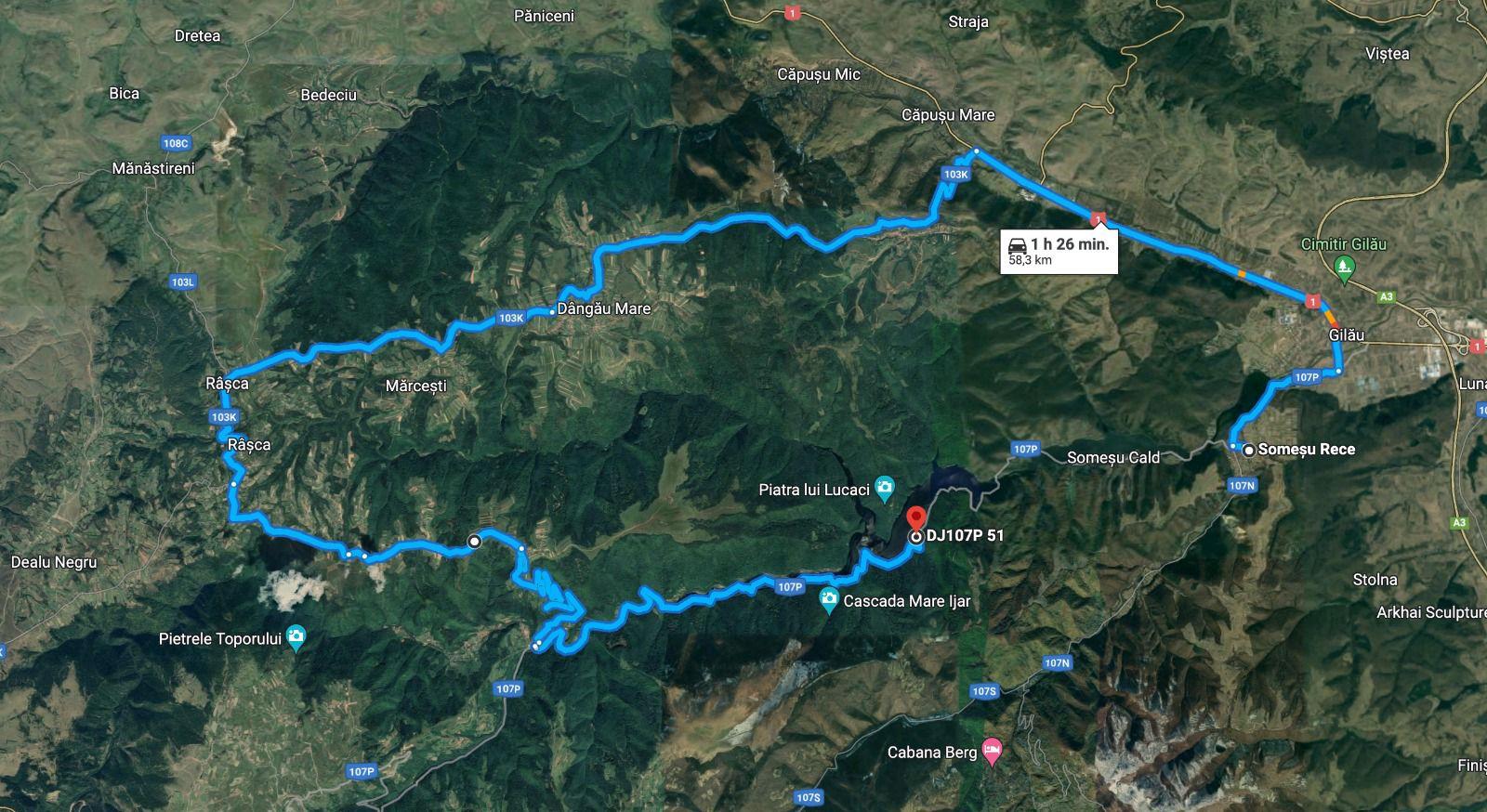 Circulație închisă de urgență pe podul de la coada lacului Gilău. E în pericol de prăbușire