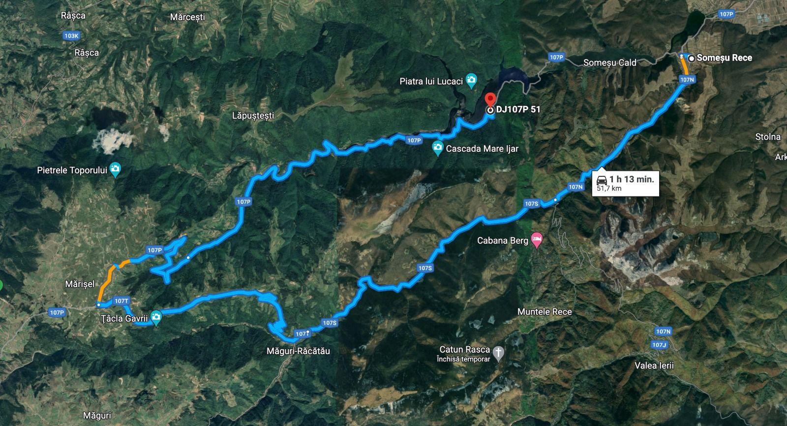 Circulație închisă de urgență pe podul de la coada lacului Gilău. E în pericol de prăbușire