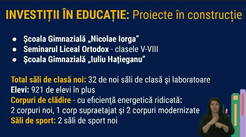 Ce investiții a făcut primăria în ȘCOLILE Clujului în ultimii 10 ani / Proiecte ÎN PREGĂTIRE