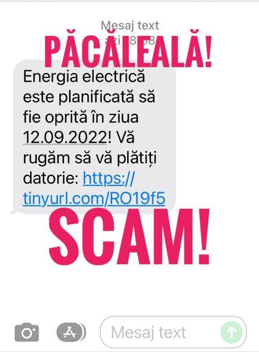 O nouă metodă de înşelătorie prin mesaje. Poliția: "Este o mare păcăleală care te poate lăsa fără bani"