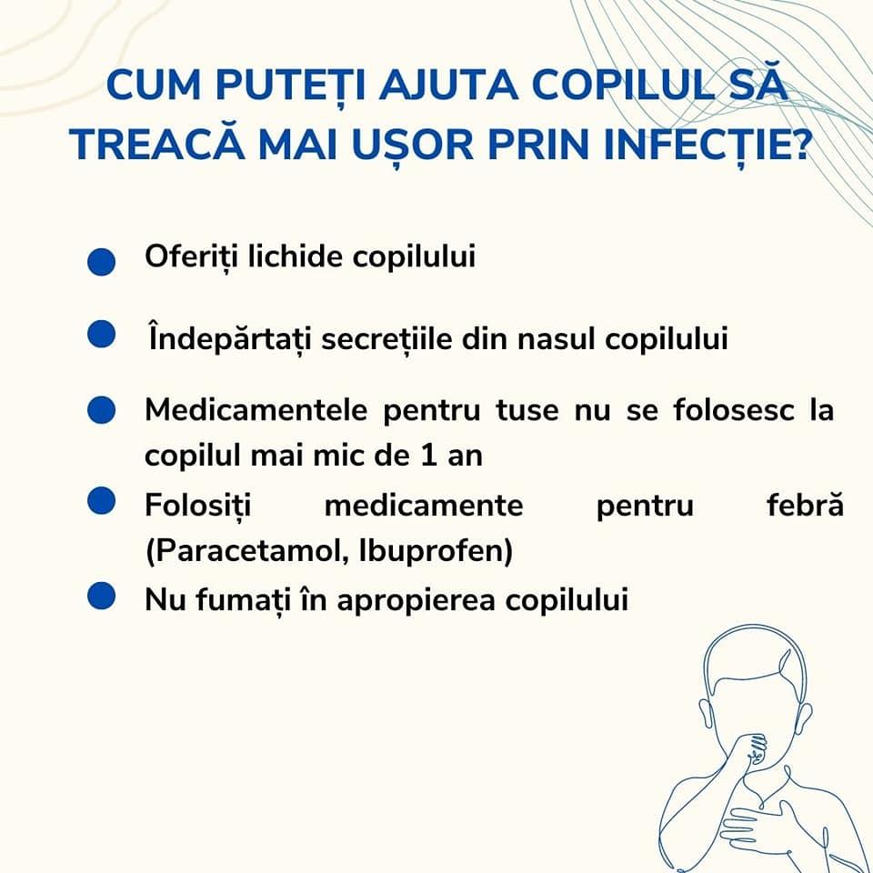 Ministerul Sănătății: Când și unde să mergi cu copilul la medic dacă are viroză